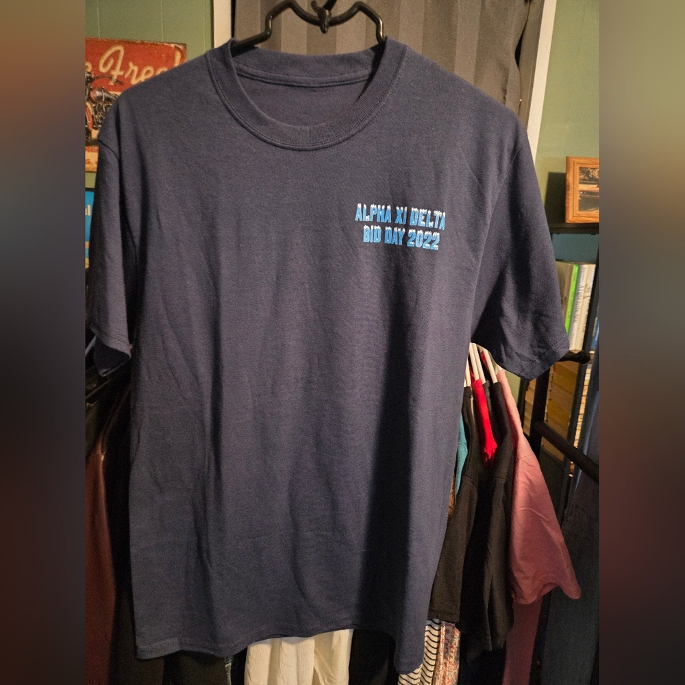 Navy Blue Graphic T-Shirt - Unisex